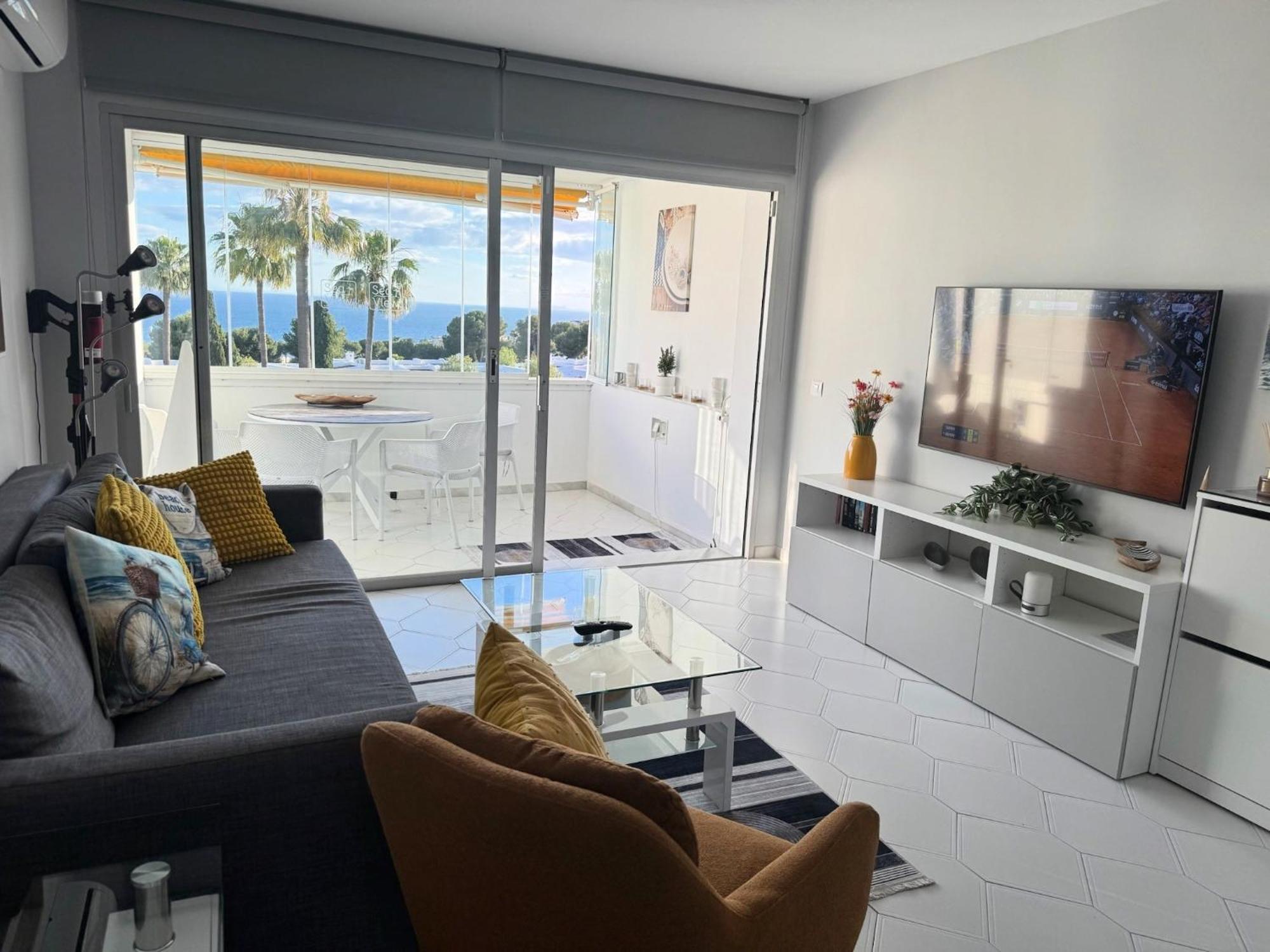 Amazing Sea View Apartment In Miraflores La Cala De Mijas Eksteriør bilde