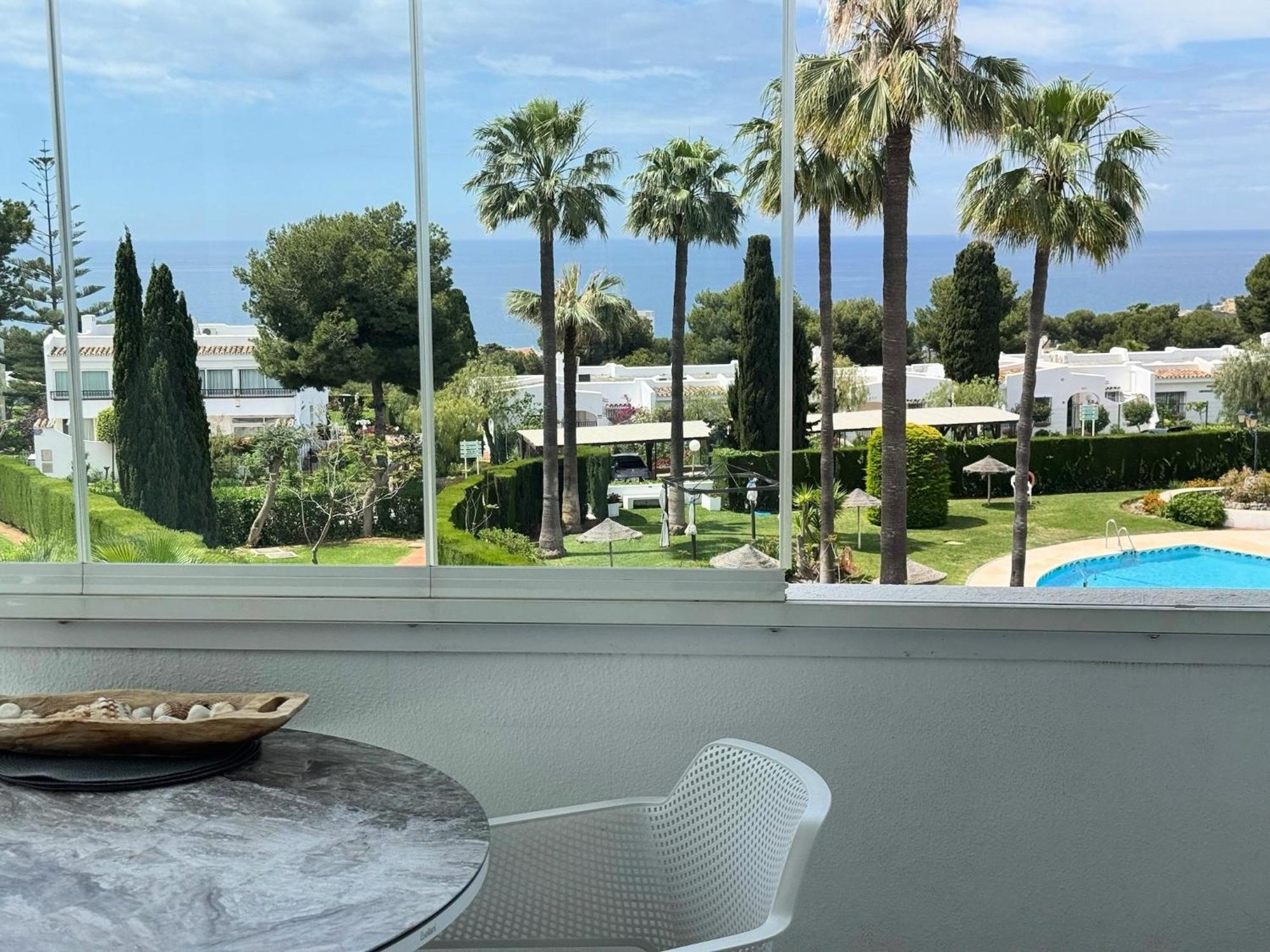 Amazing Sea View Apartment In Miraflores La Cala De Mijas Eksteriør bilde